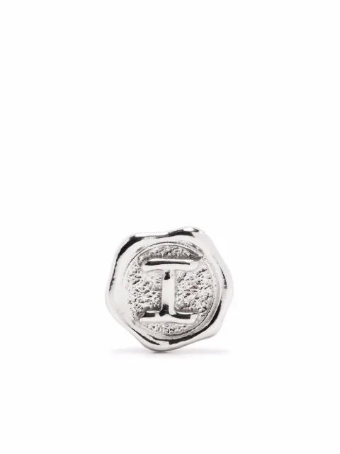Maria Black Letter l coin Silver 700004AGI