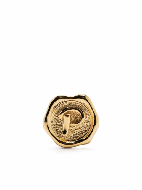 Maria Black POP letter P coin Gold 700004YGP