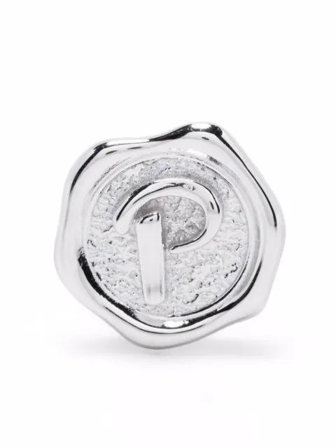 Maria Black POP letter P coin Silver 700004AGP