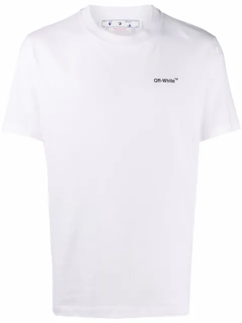 Off-White Caravaggio Arrow short-sleeve T-shirt White OMAA027C99JER0030110