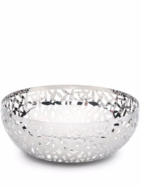 Alessi Cactus! Open-Work fruit bowl (19cm) Silver MSA0429