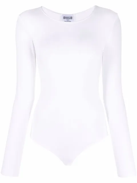 Wolford Berlin long-sleeve bodysuit White 75087