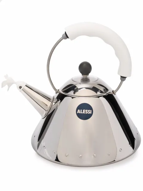 Alessi Bird metallic-effect kettle Silver 9093W