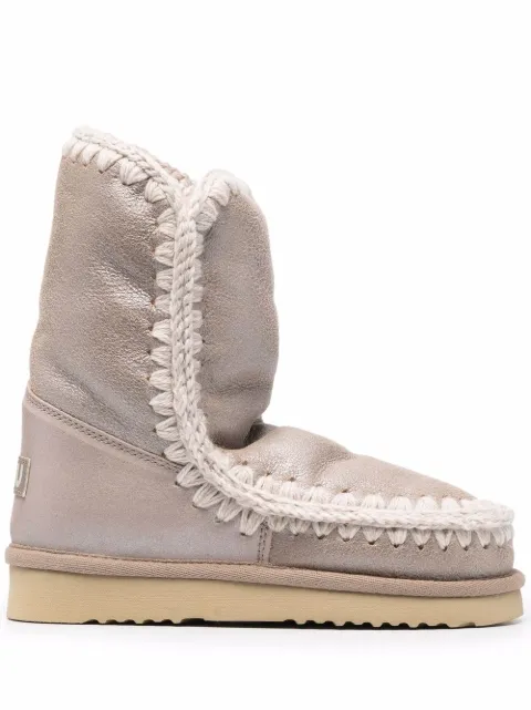 Mou 24 metallic boots Neutrals FW101000BSTME