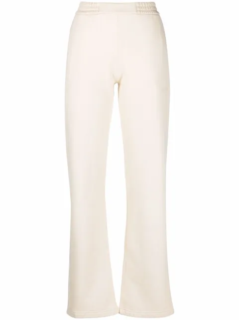 Off-White Diag flared track pants Neutrals OWCH011C99JER0016161