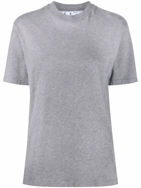 Off-White Diag-print T-shirt Grey OWAA049C99JER0020808