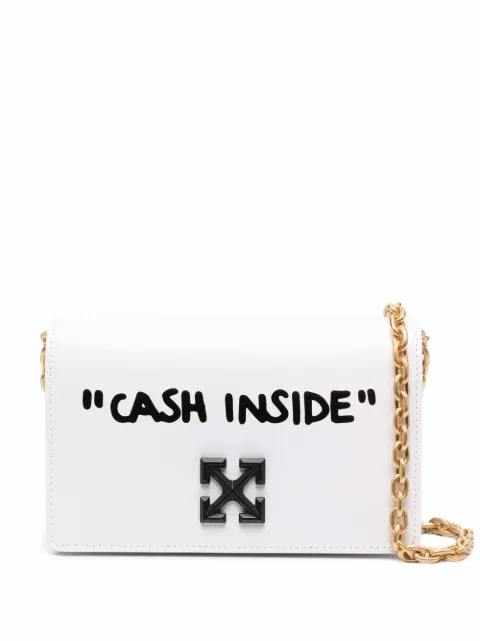 Off-White Jitney 0.5 crossbody bag White OWNN022S22LEA0010110
