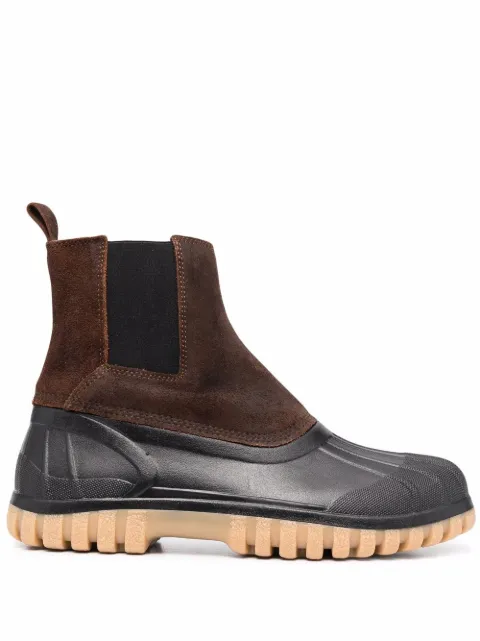 Diemme Balbi panelled boots Brown DI2107BL02