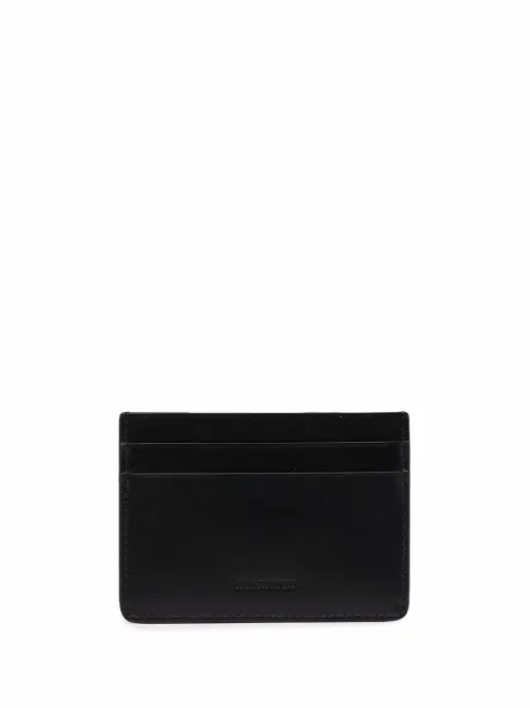 Jil Sander debossed-logo cardholder Black JSMU840058MUS00008N