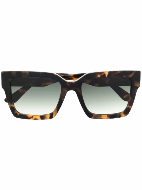 Karl Lagerfeld square-frame sunglasses Neutrals KL6057S215