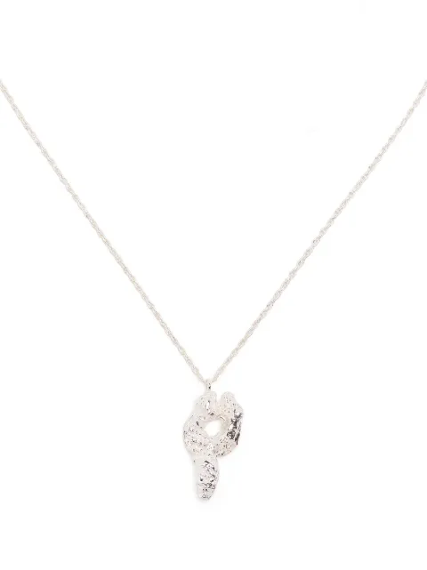 LOVENESS LEE P Alphabet necklace Silver PALPHABETNECKLACESILVER