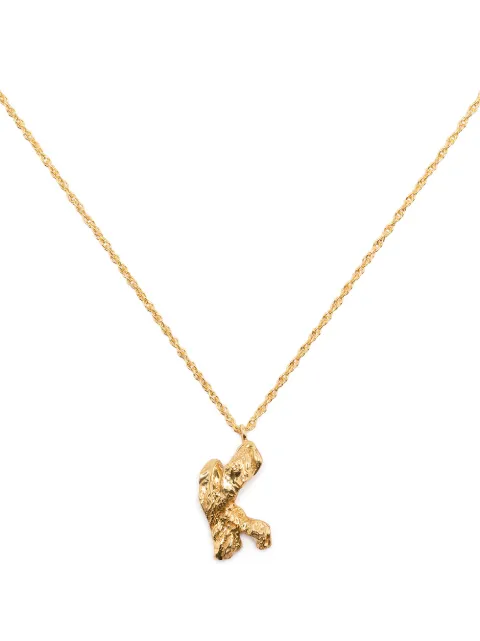 LOVENESS LEE K alphabet-charm necklace Gold KALPHABETNECKLACESILVER