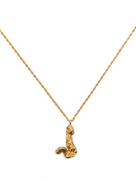 LOVENESS LEE J alphabet-charm necklace Gold JALPHABETNECKLACEGOLD
