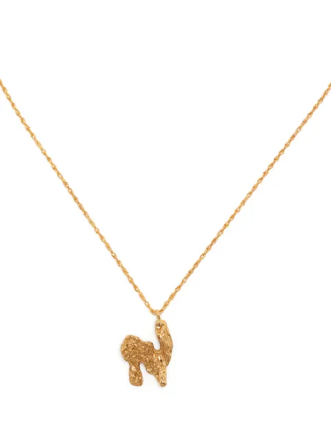 LOVENESS LEE N alphabet pendant necklace Gold NALPHABETNECKLACEGOLD