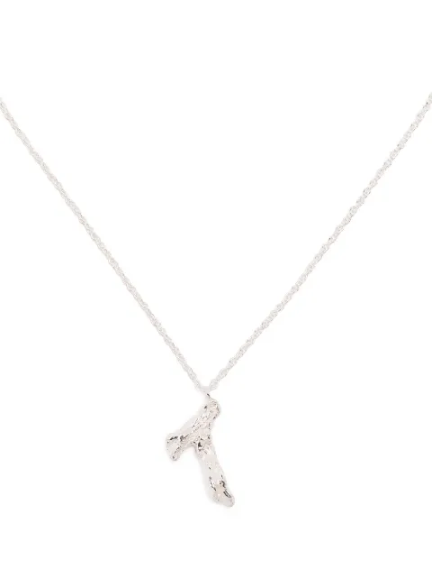 LOVENESS LEE T Alphabet necklace Silver TALPHABETNECKLACESILVER