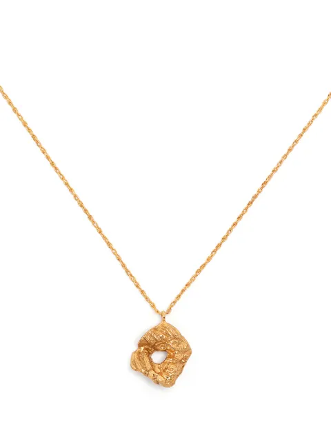 LOVENESS LEE O alphabet pendant necklace Gold OALPHABETNECKLACEGOLD