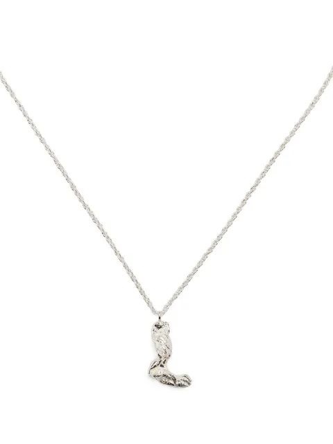 LOVENESS LEE L Alphabet necklace Silver LALPHABETNECKLACESILVER