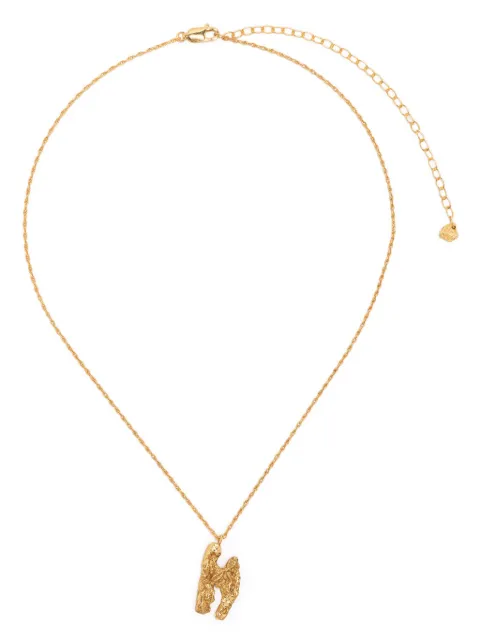 LOVENESS LEE H alphabet pendant necklace Gold HALPHABETNECKLACEGOLD