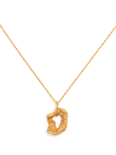 LOVENESS LEE D alphabet pendant necklace Gold DALPHABETNECKLACEGOLD