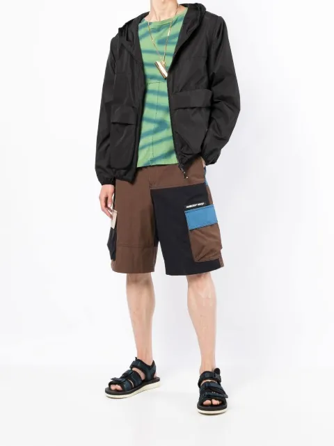 AMBUSH panelled cargo shorts Brown BMCB011S22FAB0016000