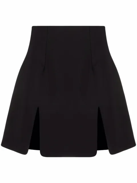 AMBUSH front slits high waist skirt Black BWCC009S22FAB0011000