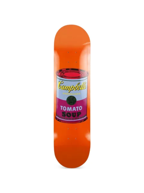 The Skateroom Campbell's Soup printed skateboard Orange COLORCAMPBELLSSOUPPURPLE