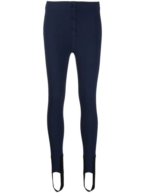 Onefifteen x Beyond The Radar stirrup leggings Blue COL01CAS02