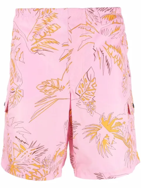Palm Angels Abstract Palms swim shorts Pink PMFA005S22FAB0033076