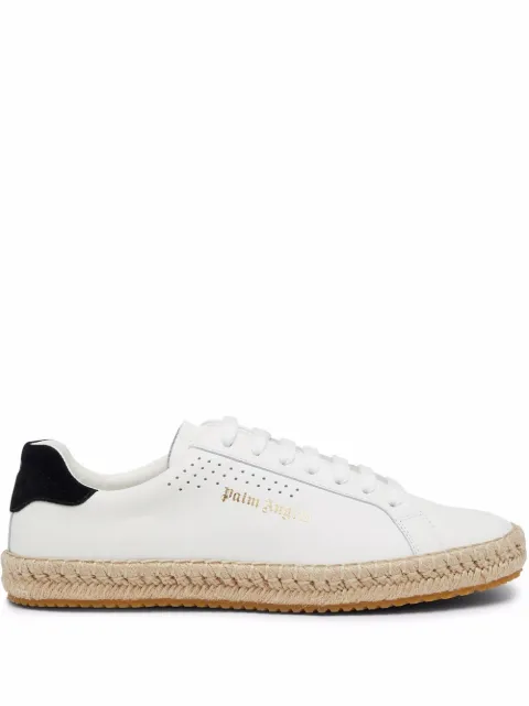 Palm Angels Palm One espadrille low-top sneakers White PMIB001S22LEA0010101