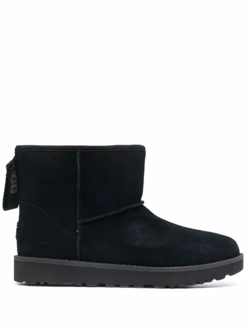 UGG classic zipped suede boots Black 1122671WCLASSIC