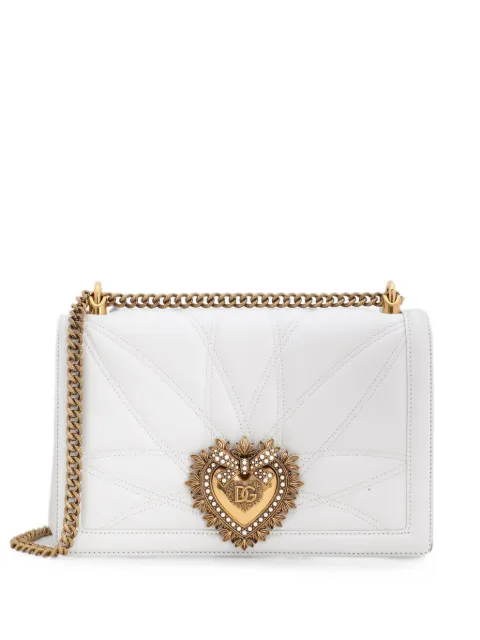 Dolce & Gabbana large Devotion shoulder bag White BB7100AW437