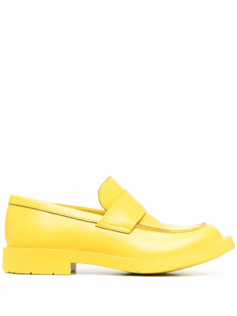 CamperLab Mil 1978 square-toe loafers Yellow K201299006