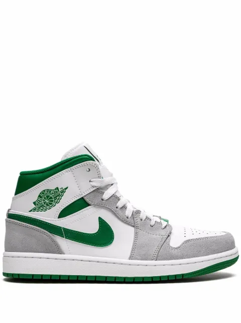 Jordan Air Jordan 1 Mid SE "Grey/Pine Green/White" sneakers White DC7294