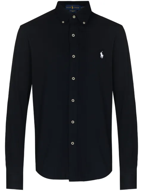 Polo Ralph Lauren long-sleeve button-down shirt Blue 710654408016