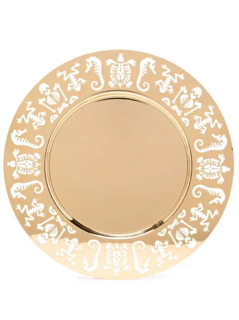 Ghidini 1961 Perished open-work tray Gold JB609PG101