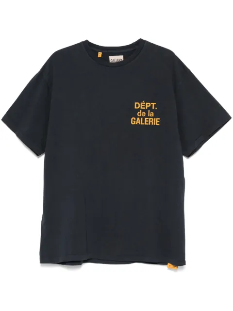 GALLERY DEPT. logo print short-sleeve T-shirt Blue FT1000