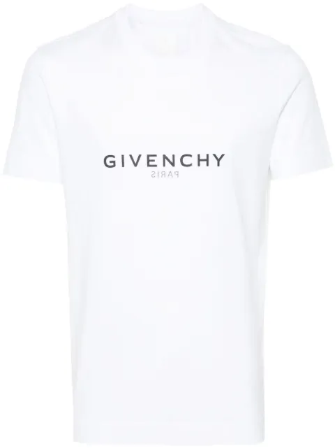 Givenchy logo-print cotton T-shirt White BM71653Y6B