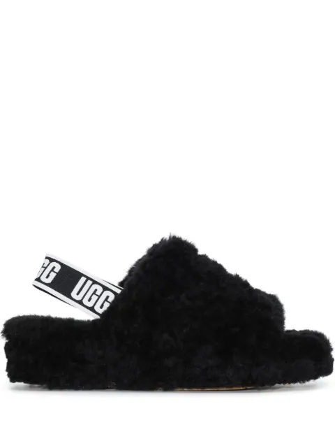 UGG Fluff Yeah flatform slippers Black 1095119