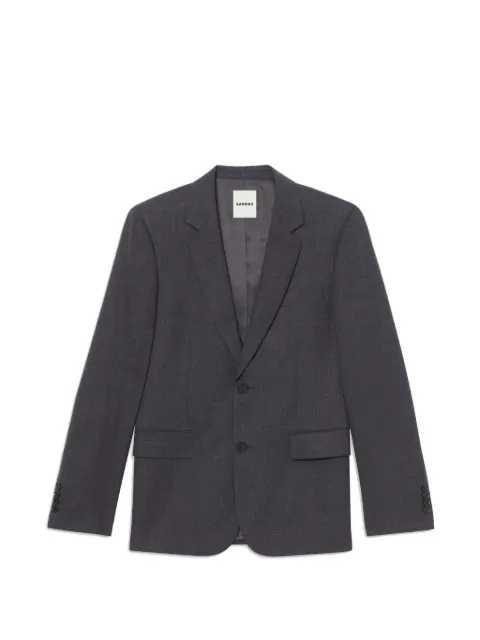 SANDRO wool suit jacket Grey SHPVE00559