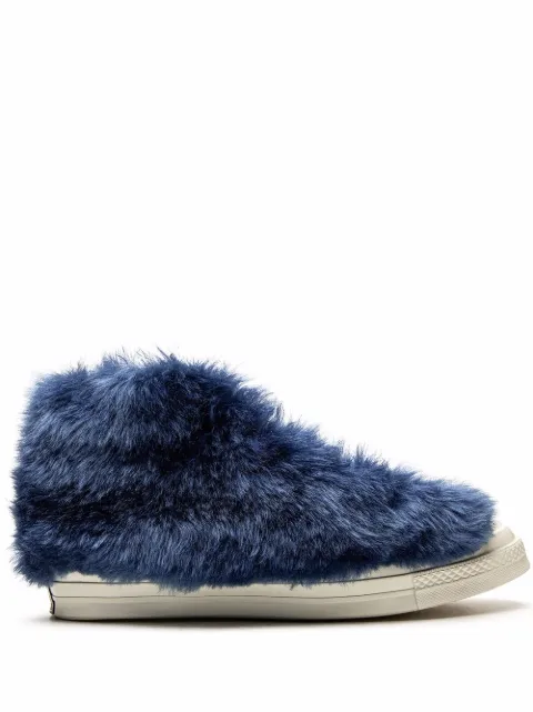 Converse x Ambush Chuck 70 Fuzzy Hi sneakers Blue 170587C