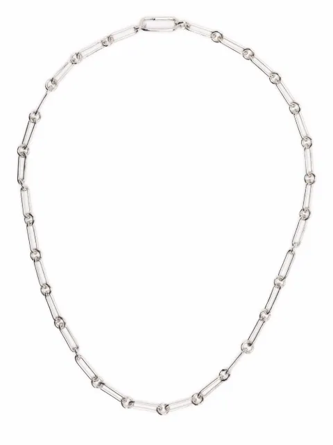 Tom Wood large box chain necklace Silver N47JVNAS92518INCHES