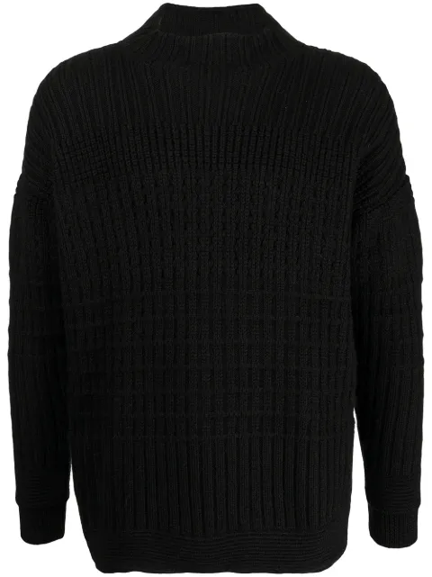 Toogood The Plough wool jumper Black THEPLOUGHMANJUMPER