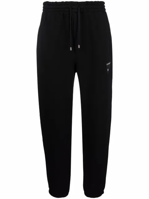 GmbH logo-leg track pants Black AW21MIKAL