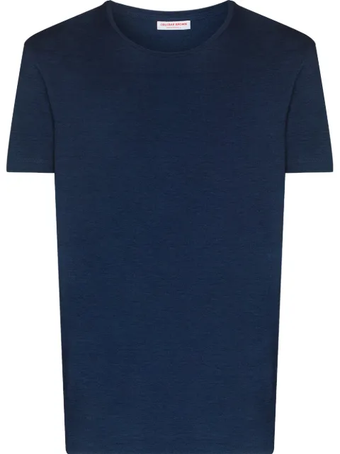 Orlebar Brown crew-neck short-sleeve T-shirt Blue 259580
