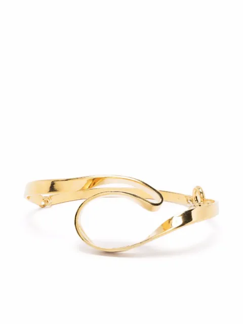 Wouters & Hendrix Serpentine swirl bracelet Gold BHS006GP