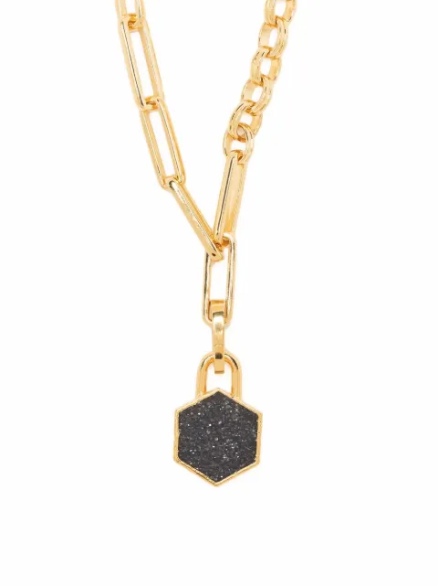 Missoma Hex chain necklace Gold CRSETN6