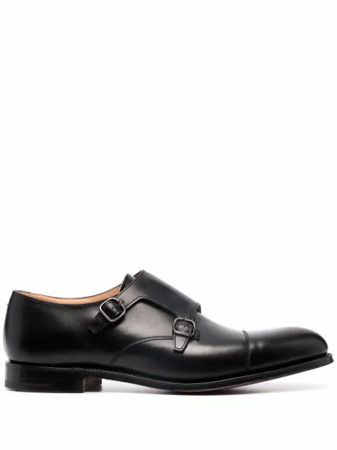 Church's Detroit almond-toe monk shoes Black EOB015FG000009AFW