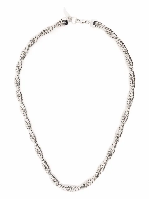 Missoma Marina double-rope necklace Silver CRSN1NS
