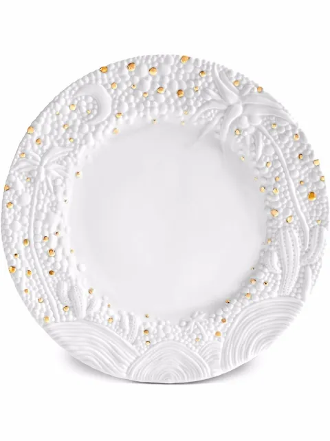 L'Objet Haas Mojave desert charger plate White HB201