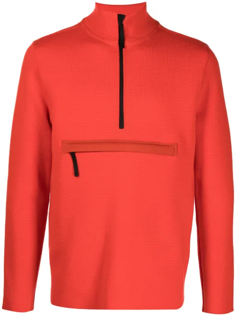 Aztech Mountain Matterhorn half-zip sweater Orange AM400235